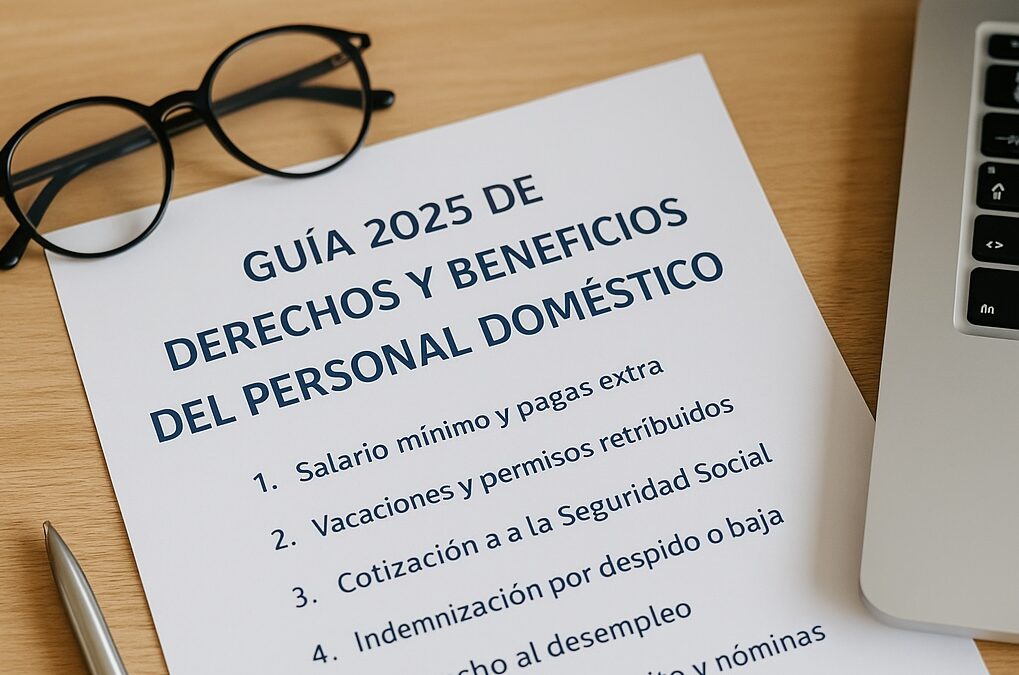Guía de derechos y beneficios del personal doméstico en España